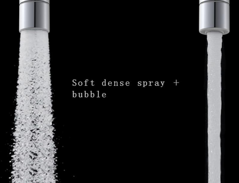 Dual mode faucet aerator