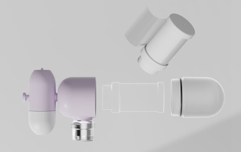 Filter roll replacement to offer purified water