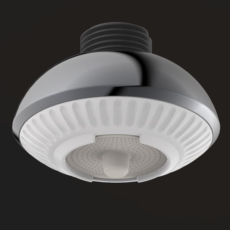 Anti-clogging spraye head