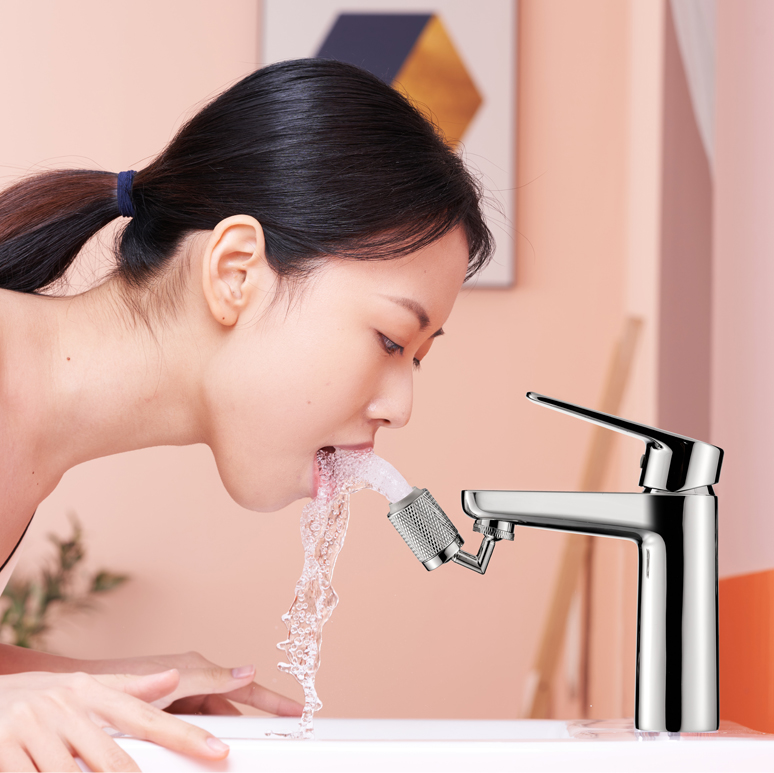 720° swivel faucet aerator with Mist stream and Bubble stream switchable