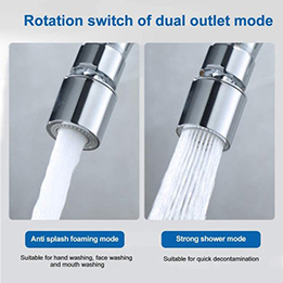 Why faucet need to install aerator?